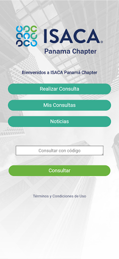 Android application ISACA Panamá Chapter screenshort