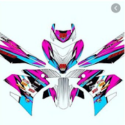 Motorcycle Sticker Design