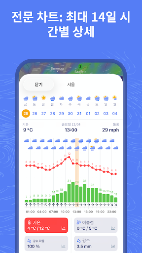 Ventusky: 일기 예보 screenshot 5