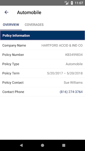 Sweeney Insurance Online Screen 2