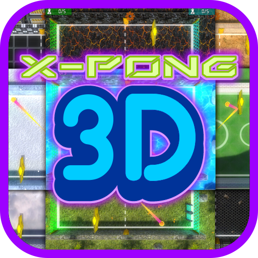X-Pong 3D logo