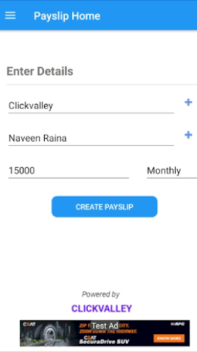 Payslip for startups Screen 3