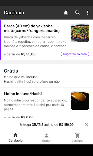 Japa Bel Delivery Screen 2