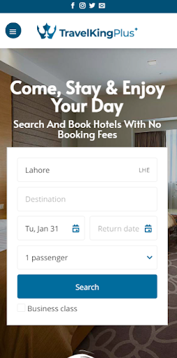 Travelkingplus - Travel Well Screen 2