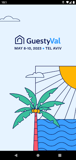 Android application GuestyVal 2023 screenshort