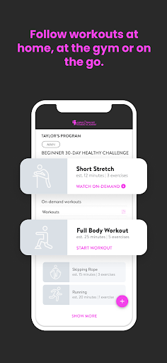 Shine Bright Fitness Screen 3