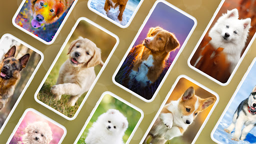 Android application Dog Wallpapers & Puppy 4K screenshort