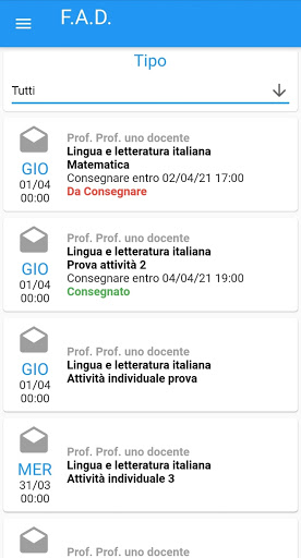 Scuolagenius Alunni Screen 3