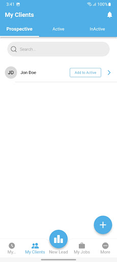 VebBuilders Schedule App Screen 2