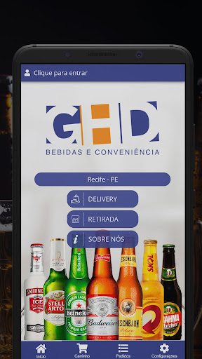 Android application GHD Bebidas e Conveniência screenshort