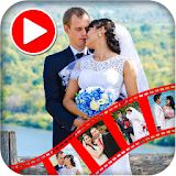 Wedding photo video maker icon