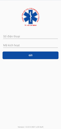Android application Cấp cứu phục vụ tiêm chủng screenshort