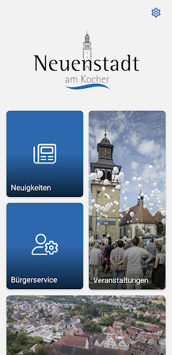 Android application Neuenstadt App screenshort
