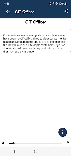 Communicare Screen 2