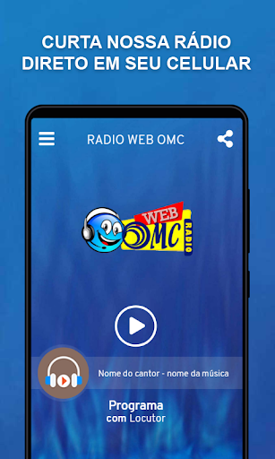 Android application RADIO WEB OMC screenshort