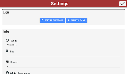 Clono Scoresheet - FIDE versio Screen 2
