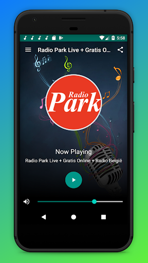 Android application Radio Park FM België Online screenshort