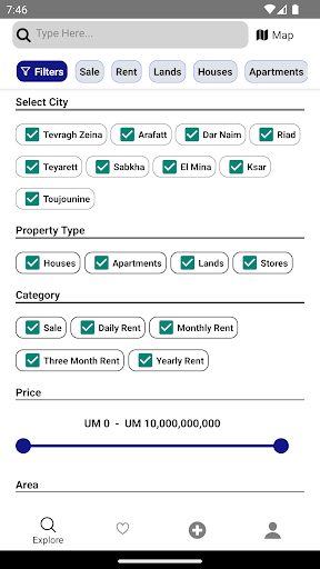 Samsar App: Real estate & cars Screen 2