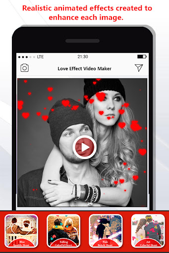 Love Video Maker with Music Screen 3