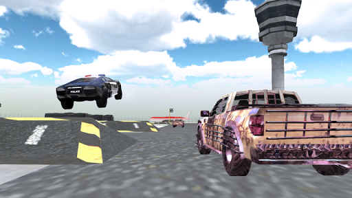 Screenshot of Police Chase Car Drifting