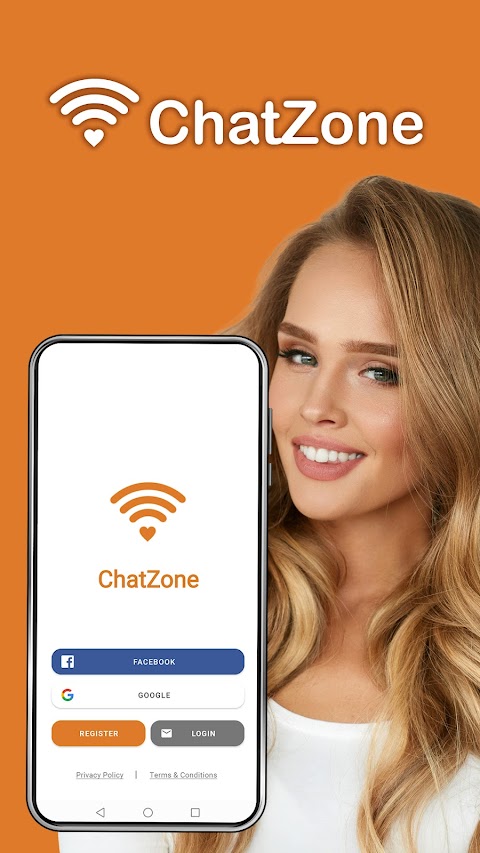 ChatZone - シングル用のチャットアプリのおすすめ画像1