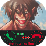 Fake Call From eren titan icon