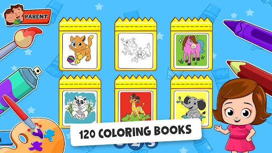 Baby Town Coloring Book – Coloring Games for Kids 2