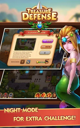 Game screenshot Treasure Defense apk download