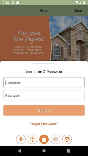 Befit Financial FCU Screen 2