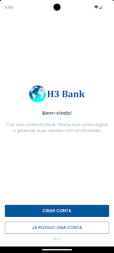 Android application H3 Bank screenshort