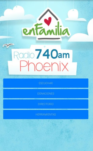 Android application EnFamilia screenshort