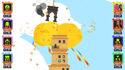 Android application Tower of Babel by AirConsole screenshort