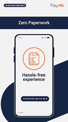 PayMe: Personal Loan App Screen 2