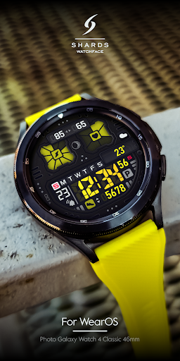 SH037 Watch Face, WearOS watch Screen 3