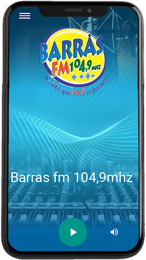Android application Barras fm 104,9mhz screenshort