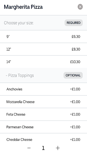 Alfresco Pizzaria M33 Screen 3