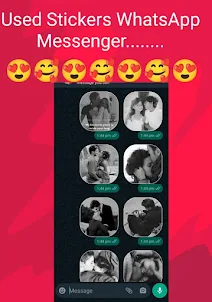 Sexy Kiss Sticker For Whatsapp