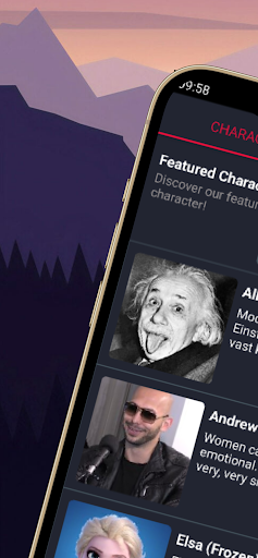Android application Chatvatar AI - My Character AI screenshort