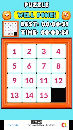 Puzzle Numbers Screen 3
