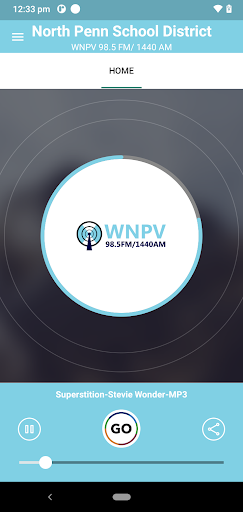 Android application WNPV 98.5 FM screenshort