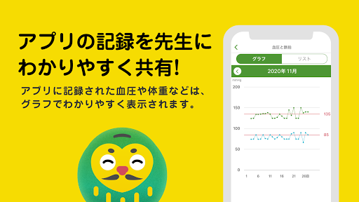 すこやかダルマ - 血圧測定習慣を楽しくサポート！