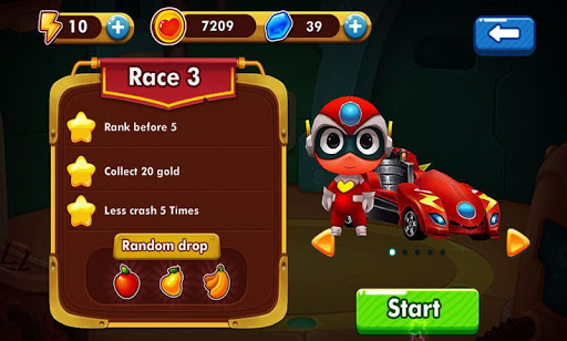 Toon Car Transform Racing Game 4.0 screenshots 2