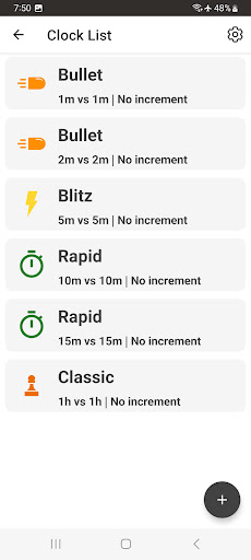 Minimalist Chess Clock