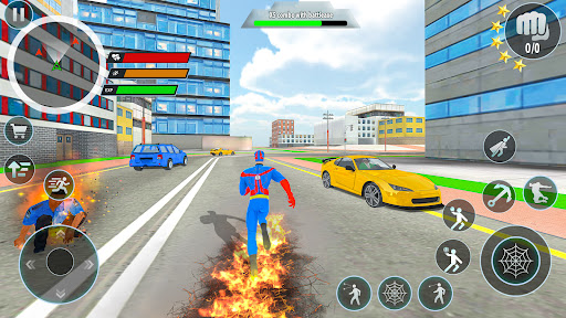 Police Robot Rope Hero Game 3d screenshots 1