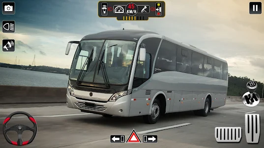 Coach bus simulator 3d driving