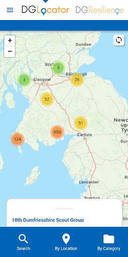 DGLocator Screen 2