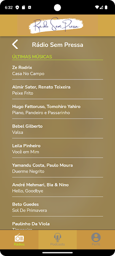 Rádio SemPressa Screen 3