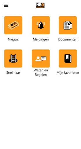 Android application MijnMBOA screenshort