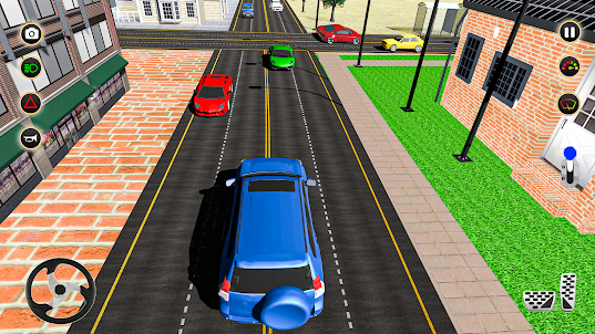 police car race game: car game
