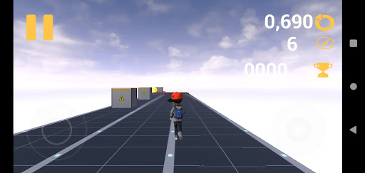 Android application Endless Runner screenshort